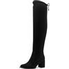 MARCO TOZZI Overknee-Stiefel 2-25527-45, Stivale sopra Il Ginocchio Donna, Nero, 40 EU