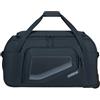 American Tourister City Racer - Borsone con Ruote 68 cm, 98 L - Ampio Spazio & Scomparto Scarpe Separato - Idrorepellente, Manici Multipli, Resistente - Blu (Navy)