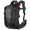 Force Zaino MTB FORCE GRADE PLUS 22 litri nero con sacca idrica
