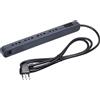 Bticino 3631USGB Ciabatta Elettrica Multipresa Ultraslim con Interruttore Luminoso di