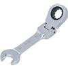 BGS 6910 | Chiave combinata a cricchetto | corta | regolabile | 10 mm