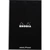 RHODIA 19559AMZC- Bloc-Notes a punto metallico Dotpad N°19 Black - A4+ - 21 x 31,8 cm - Puntinato DOT - 80 fogli staccabili - Carta Clairefontaine Bianca 80g/m² -COPERTINA in carta trattata