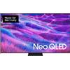 Samsung GQ50QN80FAU 127 cm (50") 4K Ultra HD Smart TV Wi-Fi Carbonio, Argento