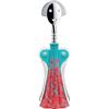 Alessi Anna G. Liquid AM01A 6 Cavatappi di Design, in AlkiPaper e Zama Cromata, Fosforescente, Multicolore