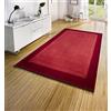 HANSE Home Designer Velours - Tappeto in Polipropilene, 160 x 230 x 0,9 cm, Colore: Rosso