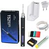 MINIWARE TS21 saldatore KU Tips PD spina europea Kit Smart Digit 100 W 3 secondi contenitore di fusione riempimento luce preimpostata temperatura