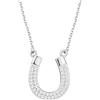 Sofia Milani - Collana da Donna in Argento 925 - con Pietra Zircone - Ciondolo a Ferro di Cavallo - 50332