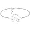 Sofia Milani - Bracciale da Donna in Argento 925 - Ciondolo a Cerchio Montagna - B0326