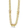 Bestyle Collana da uomo in filo spinato catena a maglia barbazzale spine in acciaio inox Hip-Hop Punk gotico gioielli cubani catena di estensione da uomo
