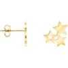 SOFIA MILANI - Orecchini da Donna in Argento 925 - Placcati in Oro - Orecchino a Perno a Stella - E2551