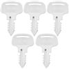 VGOL 5 Chiavi Avviam. 393 18510-63720 18510-63620 Compatibile con Kubota M108SDTLDS M4900DT M5700DH AV5500 AV6500 M108SDSL