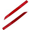 Kacepar Riflettore paraurti posteriore, paraurti posteriore sinistro e destro, riflettore riflettente, compatibile con BMW F30 Serie 3 berlina, rosso