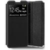Cool Custodia Flip Cover per TCL 505 Liscio Nero