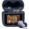 JBL Tour Pro 3, auricolari Bluetooth True Wireless con custodia di ricarica intelligente, durata della batteria di 44ore, Adaptive Noise Cancelling 2.0 e JBL Spatial 360 Sound con Head Tracking, Blu