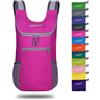 G4Free Zaino piccolo 11L pieghevole ultraleggero borsa da trekking per viaggi campeggio sport bicicletta uomo donna