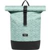 LARKSON Zaino Donna & Uomo Menta - Janne - Zaino roll-top con Scomparto per Laptop per Università, Lavoro, Viaggi e Bicicletta - Medium Backpack - Idrorepellente