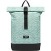 LARKSON Zaino Donna & Uomo Menta - Janne Small - Zaino roll-top con Scomparto per Laptop per Università, Lavoro, Viaggi e Bicicletta - Zainetto Piccolo - Idrorepellente