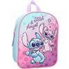 Vadobag Zaino STITCH e ANGEL Hello Cutie da Disney Lilo & Stitch - Zainetto per bambini | Scuola | Asilo - Colore Rosa - dimensioni 29x22x9cm