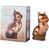 Jean-Pierre Sand - Gattina - Eau de Parfum, 75 ml - Profumo per donne in flacone da collezione, ideale come regalo - Profumo da donna nel flacone gatto (Rosa)