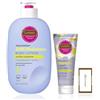 LuxPaks Set di cura della pelle: contiene E.O.S Vanilla Cashmere Lozione per il corpo e le mani - Crema idratante al burro di karité con lingette LuxPaks