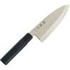 KAI Seki Magoroku Kinju e Hekiju Deba 18,0 cm lunghezza lama - 8A solid & SUS420J2 - 58 & 56 (±1) HRC - fatto a mano - legno Pakka & plastica PP - coltello da cucina giapponese - Made in Japan