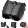 APKLVSR Binocolo 12 x 25 per adulti e bambini, piccolo binocolo con effetto BaK4, compatto, mini binocolo con visione chiara, per safari, viaggi, escursioni, concerti