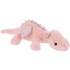 Apricot Lamb Peluche a forma di drago sdraiato, 38 cm, morbido e lavabile, regalo per bambini, ragazze, ragazzi (colore rosa)
