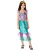 Disney Costumi Vestito per Ragazze Ariel Multicolore 9-10 Anni