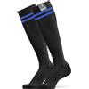 360 Relief Calze Compressione Graduata Classe 1 Donna e Uomo - 15-20 mmHg Gambaletti Compressione per Aereo, Circolazione, Infermiera, Running, Sports - Calzini Compressione S/M Nero
