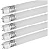 ZONE LED SET - Tubo LED 120 cm, bianco freddo (6500 K), 1850 lumen, T8, G13-18W (sostituisce 36W), con starter, tubo LED al neon, confezione da 5
