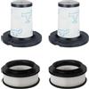 SIMAIYI Filtro per Rowenta X-Force Flex 11.60 12.6 14.60 15.60 | Animale RH98xX RH99xx Aspirapolvere, 2 Filtri pre-motore + 2 Filtri post-motore di Ricambio ZR009007 ZR009008