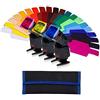 EKSMA Gel colorato per filtri di illuminazione (20 colori, 2,5 x 6 e custodia) perfetto per la fotografia di scena e i servizi fotografici professionali