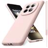 Vansdon Cover Compatibile con Xiaomi Redmi Note 15 4G/5G/Poco M8 5G, Gomma Gel di Silicone Liquida Antiurto Custodia - Rosa