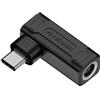 NFHK Presa DC da 140 W, 100 W, 7,4 x 5,0 mm, ingresso su USB-C di tipo C, ad angolo di 90 gradi, adattatore di ricarica per laptop e telefono