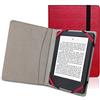 ENJOY-UNIQUE Custodia universale per ereader da 6 per Kobo Kindle Sony Pocketook Tolino Ereader in rilievo con nome autore