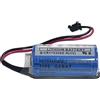 HIGHAKKU Batteria sostitutiva CR17335SE-R (3 V) PLC compatibile con Mitsubishi Q172HCPU, Q173HCPU, Q6BAT, CR17335SE-R CR2/3A CNC System Q02CPU Q02HCPU Q06HCPU Q12HCPU 1800 mAh