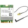 Waveshare RTL8822CE Wireless NIC, 2.4G/5GHz Dual-Band WiFi 5, BT5.0, High Speed and Low Latency, RTL8822CE-CG Core, High Speed Wireless Card