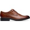 Clarks Steadwell Lace Mens Dark Tan Lea, 7.5
