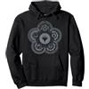 Magic: The Gathering Icon Hieroglyph Felpa con Cappuccio, Unisex per Adulti, Nero, XL