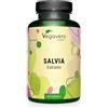 Vegavero Salvia | 6250 mg per dose giornaliera | 120 capsule | Estratto di Salvia 10:1 | Ottimo per Menopausa, Vampate e Sudorazione | No Additivi | No OGM | Vegan | Vegavero®