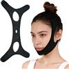 KYSUN Sottogola Antirussamento, Fascia Sottogola Anti-Russamento, Cintura Antirussamento, Fascia Mandibolare per Mento Anti Russare Cinturino, Cintura di Supporto per Mascella Antirussamento (Grigio)