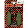 Accossato AGPA76OR-85 Pastiglia Freno per TRIUMPH > 1050 SPEED TRIPLE (RAD.CAL) (2005-2008), Set di 2
