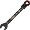 Draper Expert 03926 - Chiave combinata a cricchetto con testa flessibile metrica HI-TORQ, 19 mm, colore: nero