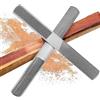 ANDGOO Lima per legno a 4 vie, lima a mano ad alto tenore di carbonio di alta qualità e raspa rotonda, lime piatte e ad ago. Miglior set di raspe per legno e utensili in metallo (confezione da 2)