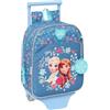 safta FROZEN - Zaino asilo con carrello Safta, ideale per bambini di diverse età, comodo e versatile, qualità e resistenza, 22 x 10 x 27 cm