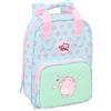 safta PEMBE THE PINK CAT - Zaino per bambini, adattabile con manici, tessuto riciclabile, ideale per bambini di diverse età, comodo e versatile, qualità e resistenza, 20 x 8 x 28 cm