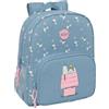 safta SNOOPY - Zaino scuola per bambini, adattabile al carrello, ideale per bambini in età scolare, comodo e versatile, qualità e resistenza, 32 x 12 x 38 cm
