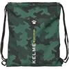 safta KELME CAMO - Zaino a sacco piatto, grande, ideale per bambini di diverse età, comodo e versatile, qualità e resistenza, 35 x 40 cm