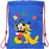 safta MICKEY MOUSE TODAY - Zaino a sacco piatto Junior, zaino ideale per bambini di diverse età, comodo e versatile, qualità e resistenza, 26 x 34 cm