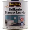 Rustins Vernice lucida ad asciugatura rapida per legno e metallo per interni ed esterni, 500ml, 6 - 7 m² colore: bianco